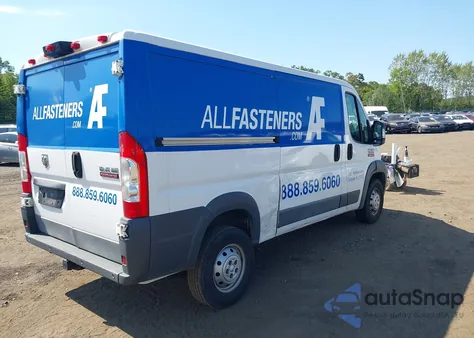 2017 Ram Promaster 1500 Low Roof 136 Wb from USA, damaged, VIN 3C6TRVAG6HE546579